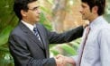 Shaking hands Why leaders should watch their body language