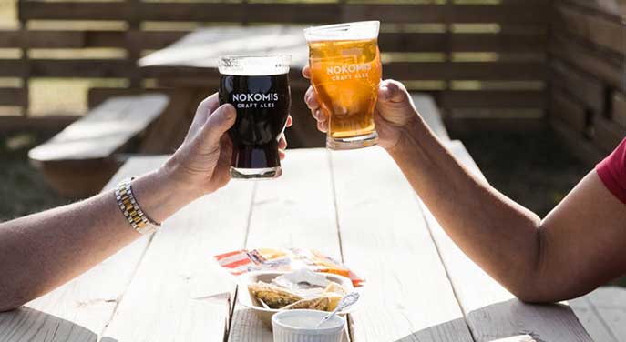 Nokomis Craft Ales beer golden ale ConnecTour Chronicles: Cheap rural living brings brewery dream to life