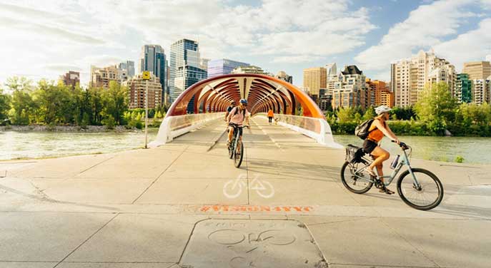 ConnecTour Chronicles: Calgary bike trails a bridge between city and nature
