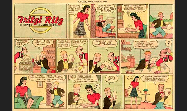 Fritzi Ritz, the last flapper in the funnies, turns 100